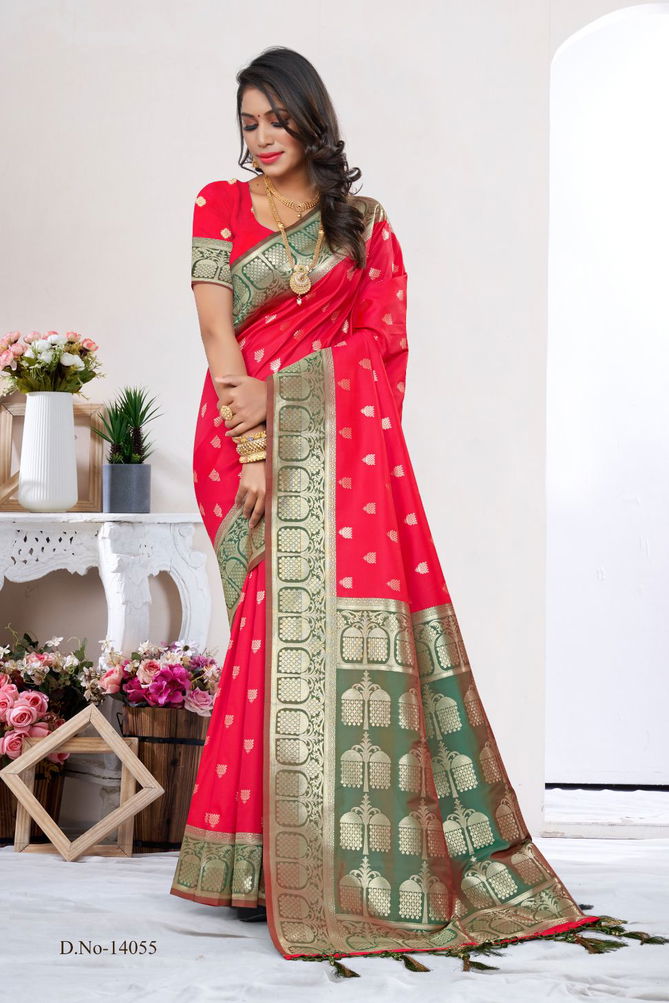 Bunawat Albeli Designer Banarasi Silk Sarees Catalog
